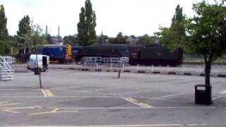 A4 60019 Bittern at NRM York July 2008 [upl. by Gilleod803]