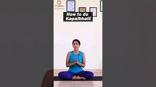 How to do Kapalbhati  Pranayama  Yogbela [upl. by Aral241]