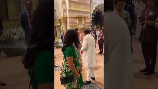 Mukesh Ambani Top Billionaire Simplicity Humbleness Greets Guests At His Son Anant Ambani Wedding [upl. by Nyliac]