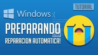 Preparando Reparación Automática Windows 10  Diagnosticando Su PC  Solucion 2024 [upl. by Sirromed679]