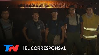 TN en Corrientes  El testimonio de los bomberos voluntarios que están trabajando en la zona [upl. by Fennelly]