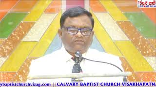 CALVARY BAPTIST CHURCH VIZAG  SUNDAY WORSHIP 1st SERVICE  03112024 [upl. by Ecyor]