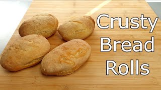 How to make Crusty Bread Rolls [upl. by Dona]