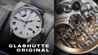 灰色控的必備時計格拉蘇蒂原創議員卓越大日曆月相Glashütte Original Senator Excellence系列德製高級腕錶 [upl. by Imarej269]