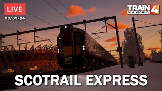 LIVE  Scotrail Express  Train Sim World 4 [upl. by Nivlac]