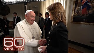 60 Minutes goes inside the Vatican with Pope Francis [upl. by Ylatan371]