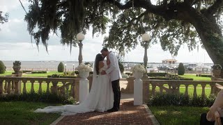 Victoria  Daniel  WEDDING HIGHLIGHT  Epping Forest Yacht Club FL [upl. by Attenad]