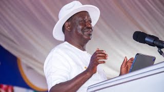 LIVE Raila Odinga amp his Azimio brigade in Siaya [upl. by Madoc]