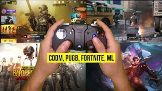 PUBG CALL OF DUTY FORTNITE MOBILE LEGENDS GAME TEST ON IPEGA PG 9099 WOLVERINE  IPEGA CONTROLLER [upl. by Polard]