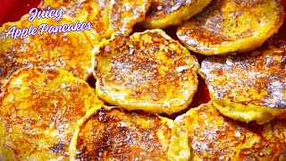 Juicy Apple Pancakes for Kids  Perfect for Breakfast amp School Tiffin [upl. by Aicats]