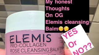 I’ve used Elemis pro collagen cleansing balm for 3 monthsMy thoughts on this Elemis cleanser [upl. by Erline]