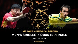 FULL MATCH  Ma Long vs Hugo Calderano  MS QF  ChinaSmash 2024 [upl. by Anoved112]