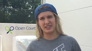 Citi Open 2016 – Genie Bouchard interview French [upl. by Codd]