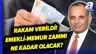 EmekliMemur Zammı Ne Kadar Olacak Faruk Erdem Zam Oranına Göre Örnek Maaş Hesabı  A Para [upl. by Calvert]