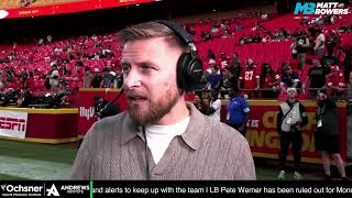 Saints vs Chiefs live pregame show [upl. by Ordnagela548]