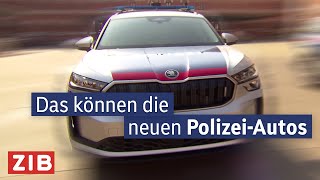 Noch sicherer Österreichische Polizei bekommt neue Streifenwagen [upl. by Ykcor]