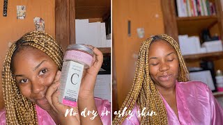 MY HARMATTAN SKINCARE ROUTINE  STAYING MOISTURIZED IN DRY WEATHER  IAMYEYCHI [upl. by Atteuqal27]