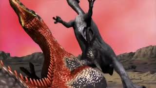 saurophaganax vs allosaurus  dinosaur king special 200 subs [upl. by Mercorr320]