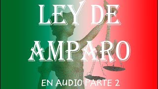 LEY DE AMPARO en Audio Parte 2 [upl. by Pergrim]