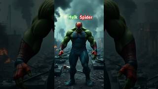 quotSpiderHulk Unleashed The Ultimate FusionquotSpiderHulk MarvelMashup HeroFusion Shorts [upl. by Wyon368]