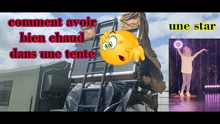 bien chauffer ta tente 😱tentedetoit autoterm comment [upl. by Reta]