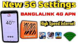 banglalink internet apn settings 4g 2023 for fast internet [upl. by Trela]