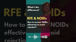 h1bcapseason2025What is the difference between RFEs amp NOIDs and how to respond to them [upl. by Merlin]