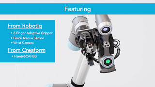 Automated Laser Scanning Inspection Easily Taught Using Robotiq Plug  Play Solutions [upl. by Eelahc]