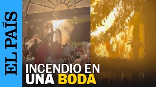 MÉXICO  Incendio en una boda en San Miguell de Allende deja más de 20 heridos  EL PAÍS [upl. by Ocinom]