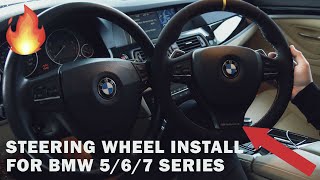 BMW Air Bag And Steering Wheel RemovalInstallation For 567 Series F10 F11 F07 F12 F13 F06 F01 [upl. by Atnoid260]