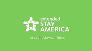 STAYconfident at all our Extended Stay America hotels [upl. by Hsaka]