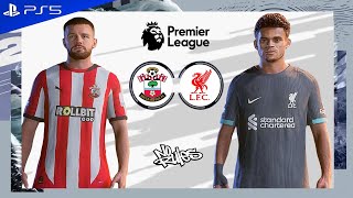 Southampton vs Liverpool  Premier League 2425 THRILLER  FC 25 NO RULES [upl. by Joycelin]