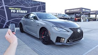 2024 Lexus RCF Track Edition Start Up Exhaust Walkaround Test Drive and Review [upl. by Peace657]