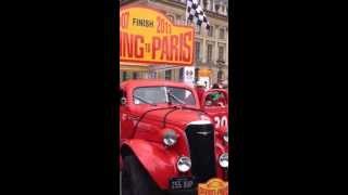 Peking to Paris 2013  The first car past the finish line [upl. by Rori]