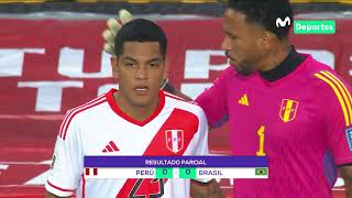 PERÚ vs BRASIL el DEBUT de JOAO GRIMALDO con la Selección Peruana  Clasificatorias2026 [upl. by Omissam809]