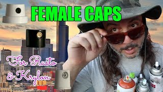 Female Caps for Rustoleum amp Krylon Cap Review [upl. by Emilee358]