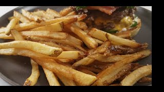 How to Make The Best Super Crispy Twice Cooked French Fries [upl. by Nnylear]