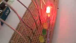 Cour N° 13  Chenillard LEDs Avec ArduinoArnoun Taoufik [upl. by Enelrahs217]