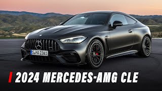 FIRST LOOK New 2024 MercedesAMG CLE 53 Coupe With A StraightSix [upl. by Hyps]