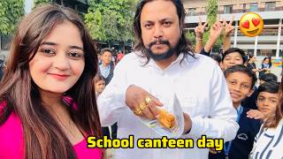 Lots of Fun in Annual School Canteen Day Kabhi nahi Socha tha aisa bhi hoga 😍Bindass Kavya SchooL [upl. by Htiekram]