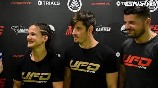 Integra FC 9 Diana Felipe after win via armbar  Interview [upl. by Yllek]