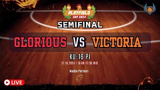 PLAYFIELD CUP 2024 GLORIOUS vs VICTORIA  KU 16 PUTRI [upl. by Aleehs778]