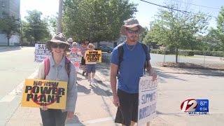 Protest against Burrillville power plant begins Saturday [upl. by Ednutey764]