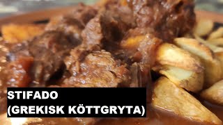 Stifado Grekisk Köttgryta  JPs KÖK [upl. by Konyn]