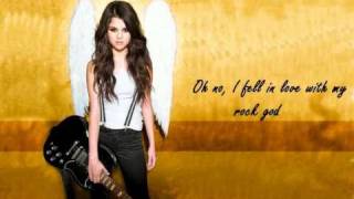 Selena Gomez amp The Scene  Rock God with lyrics [upl. by Korenblat911]