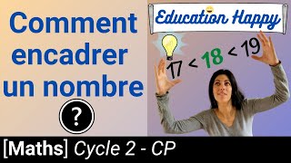 Encadrer un nombre à lunité et la dizaine en classe de CP [upl. by Nare]