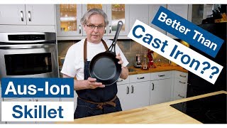 🔵 Solidteknics AUSION Wrought Iron Pan Unboxing Seasoning amp Review [upl. by Nerrol]