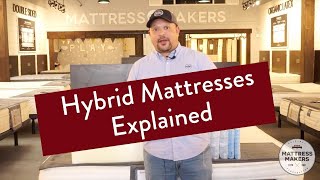 Hybrid Mattresses 101What You Need To Know About Hybrid Mattresses [upl. by Hyacinth]