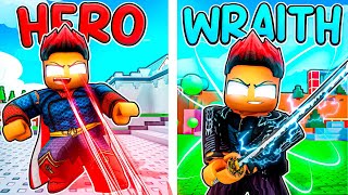 KUASA HERO VS WRAITH Roblox Malaysia [upl. by Skardol]