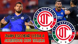 🔥👹 Juan ESCoBAR Llego a un Acuerdo con el Toluca Fc para ser su REFUERZO BOMBA en el Clausura 2024 [upl. by Carol603]